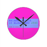 Rhianna hollis 10 elderberry  Wall Clocks