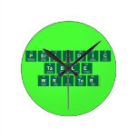 Periodic
 Table
 Writer  Wall Clocks