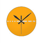 I cu in a relationship with me  Wall Clocks