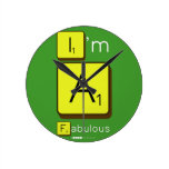I'm
 A
 Fabulous  Wall Clocks
