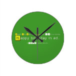 Yeah!!! It's July again. Durotym 13th is clicking    
    Happy birthday in ad..  Wall Clocks