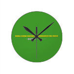 Keep Calm Cynthia Malefane is here  Wall Clocks
