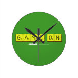 Game On  Wall Clocks