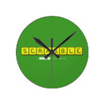 SCRABBLE  Wall Clocks