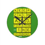 Keep
 Calm
 And
 Follow
 >>The
 Vishal  Wall Clocks