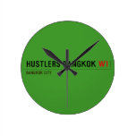 hustlers bangkok  Wall Clocks