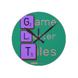 Game
 Letter
 Tiles  Wall Clocks