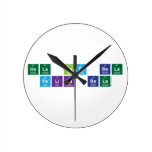 hola gata bela
 felina bela  Wall Clocks