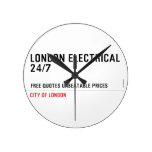 London electrical  24/7    Wall Clocks