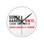 South  harrow  Wall Clocks