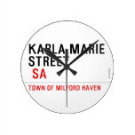Karla marie STREET   Wall Clocks