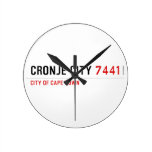 Cronje City  Wall Clocks