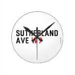 Sutherland ave  Wall Clocks