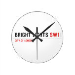 Bright Lights  Wall Clocks