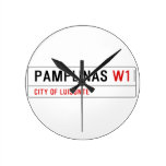 PAMPLINAS  Wall Clocks