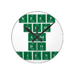 Keep
 CALM
 AND
 DO
 SCIENCE  Wall Clocks