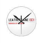 Leather Lane  Wall Clocks