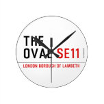 THE OVAL  Wall Clocks