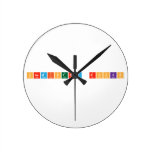 Chemistry Rocks  Wall Clocks