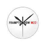 FRAMPTON ROW  Wall Clocks