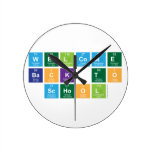 Welcome
 Back to
 School  Wall Clocks