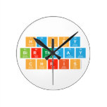 Happy
 Birthday 
 Chris  Wall Clocks