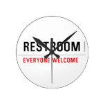 Restroom  Wall Clocks
