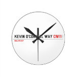 Kevin o'cONNELL WAY  Wall Clocks