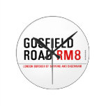 Gosfield Road  Wall Clocks