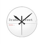 Drama Street  Wall Clocks