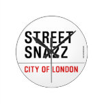 Street  Snazz  Wall Clocks