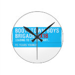 boothtown boys  brigade  Wall Clocks