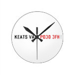 Keats Vale  Wall Clocks