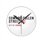 Edward Cullen Street  Wall Clocks