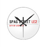 Spag street  Wall Clocks