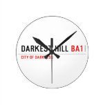 darkest hill  Wall Clocks