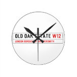 Old Oak estate  Wall Clocks