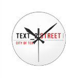 TEXT_2  Wall Clocks