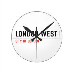 LONDON WEST   Wall Clocks