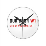 OUR DOOR  Wall Clocks
