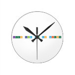 Keep calm and do science   Wall Clocks
