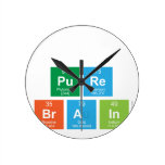 
 pure
 brain  Wall Clocks
