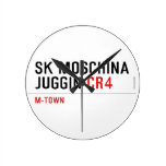 SK MOSCHINA JUGGIN  Wall Clocks