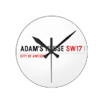 Adam's House  Wall Clocks