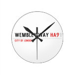 Wembley Way  Wall Clocks