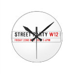 Street Party  Wall Clocks