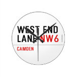 West End  Lane  Wall Clocks