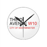 third avenue  Wall Clocks