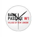 Back Passage  Wall Clocks