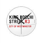 king Rocchi Street  Wall Clocks